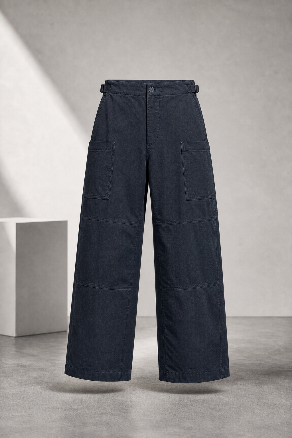 Slate Navy Grid Pocket Pants product image