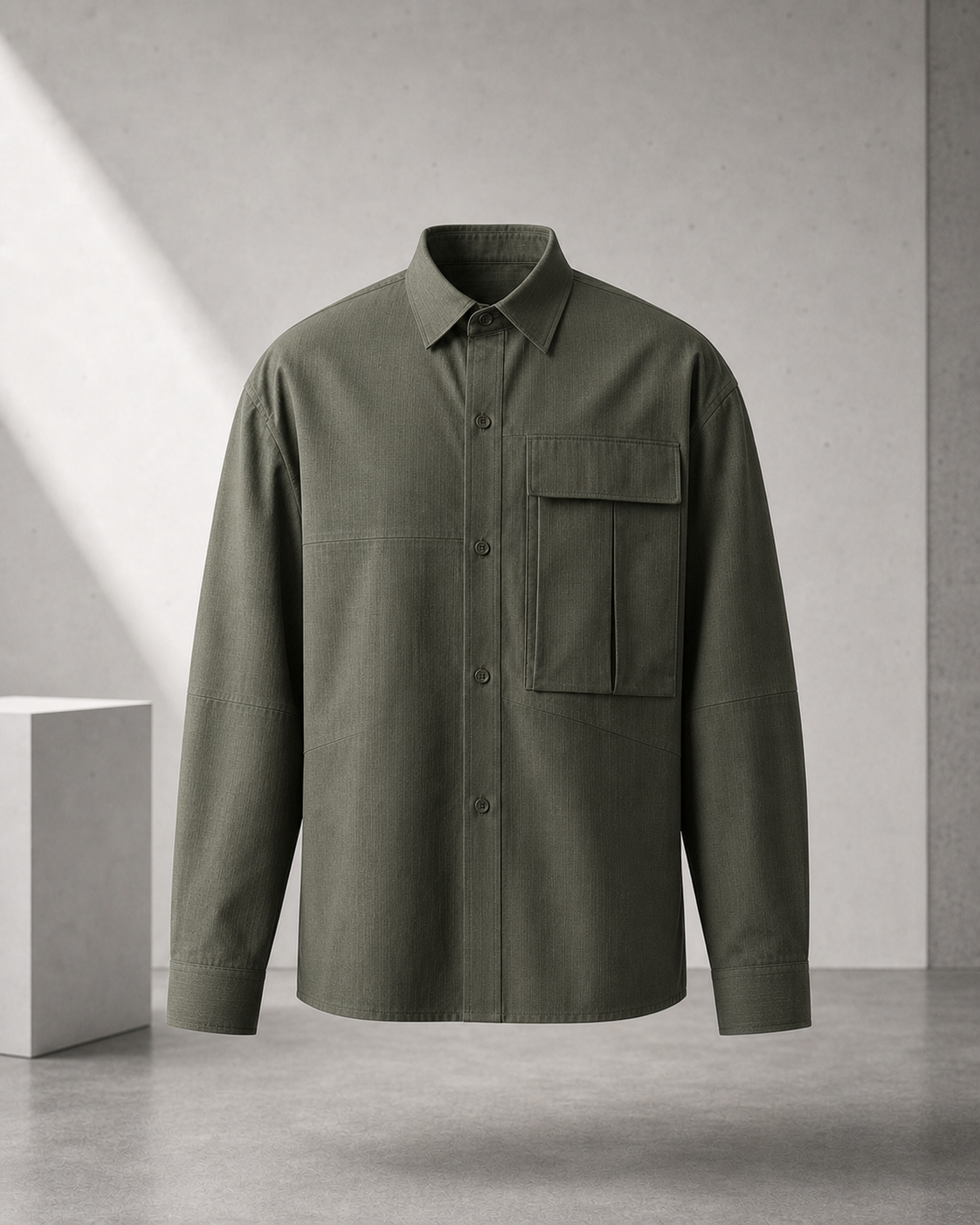 Green Utility Shirt product image
