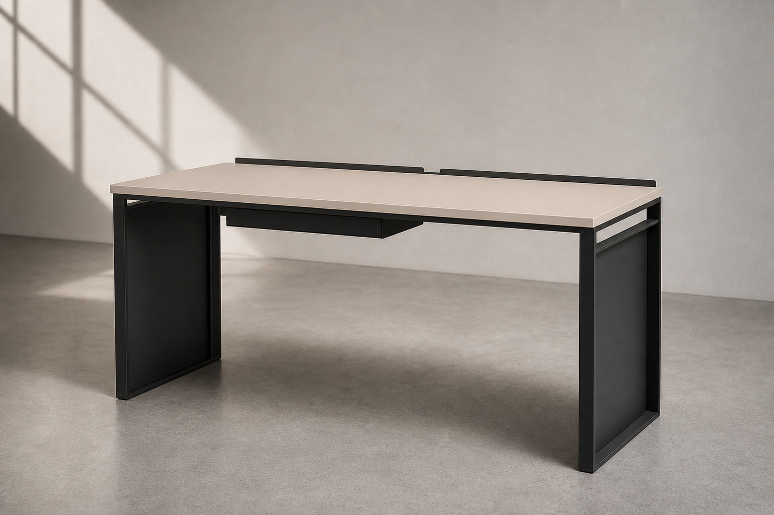 Warm Stone Panel Work Desk product image